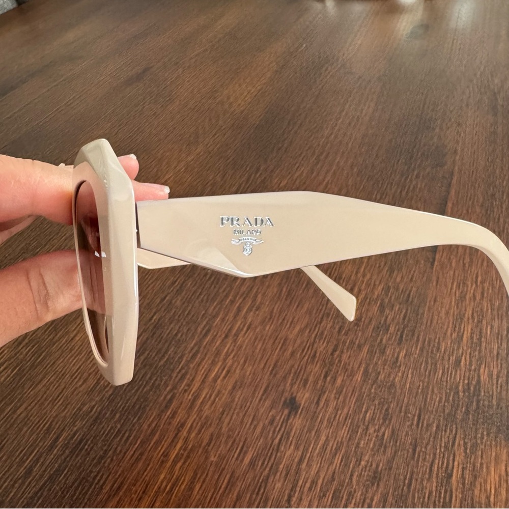 PRADA Sunglasses SPR 16W Beige - Picture 5 of 10